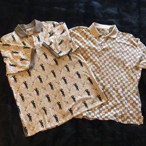 Set of 2 Golf Polo Shirts St John’s Bay Sz M